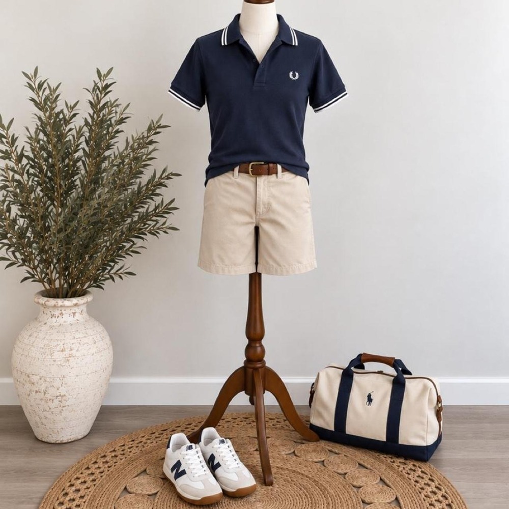 Fred Perry Navy Polo Shirt – Size XS